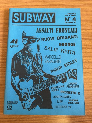 Subway num 1992 italian - 1992,